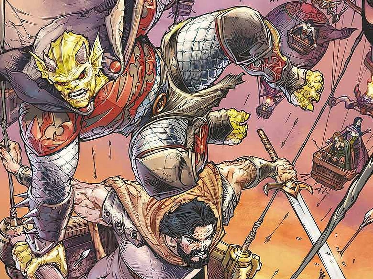 Comic Demon Knights Image