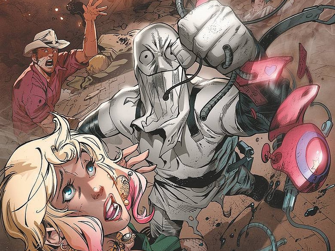 Comic the green team: teen trillionaires Image