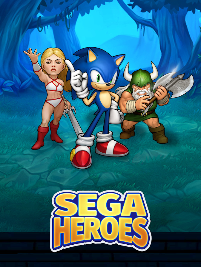 video game Sega Heroes Image