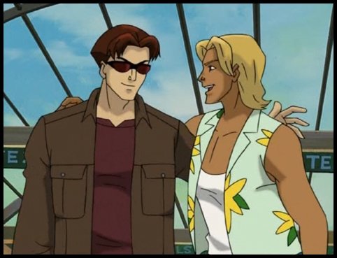 brown hair blonde Alex Summers Scott Summers TV Show X-men: Evolution Image