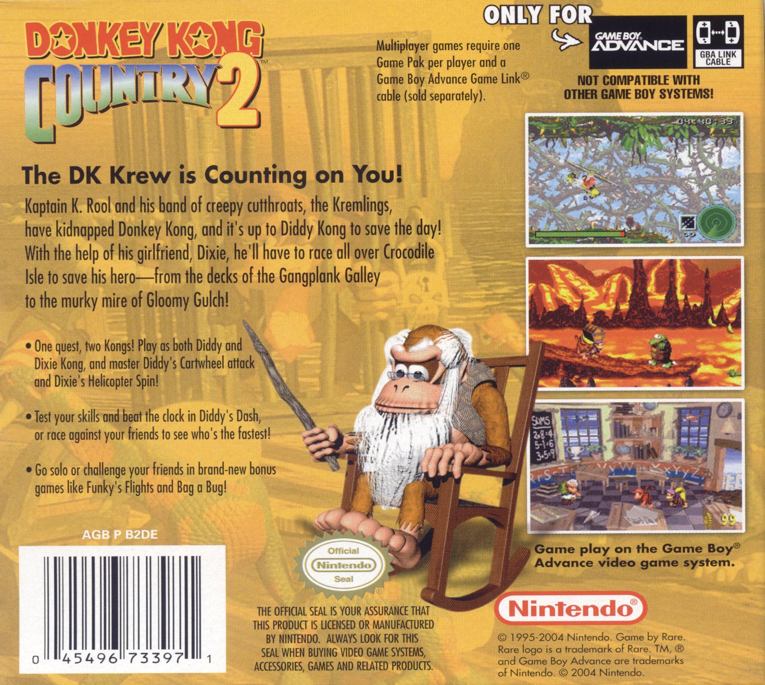 video game Donkey Kong Country 2 Image