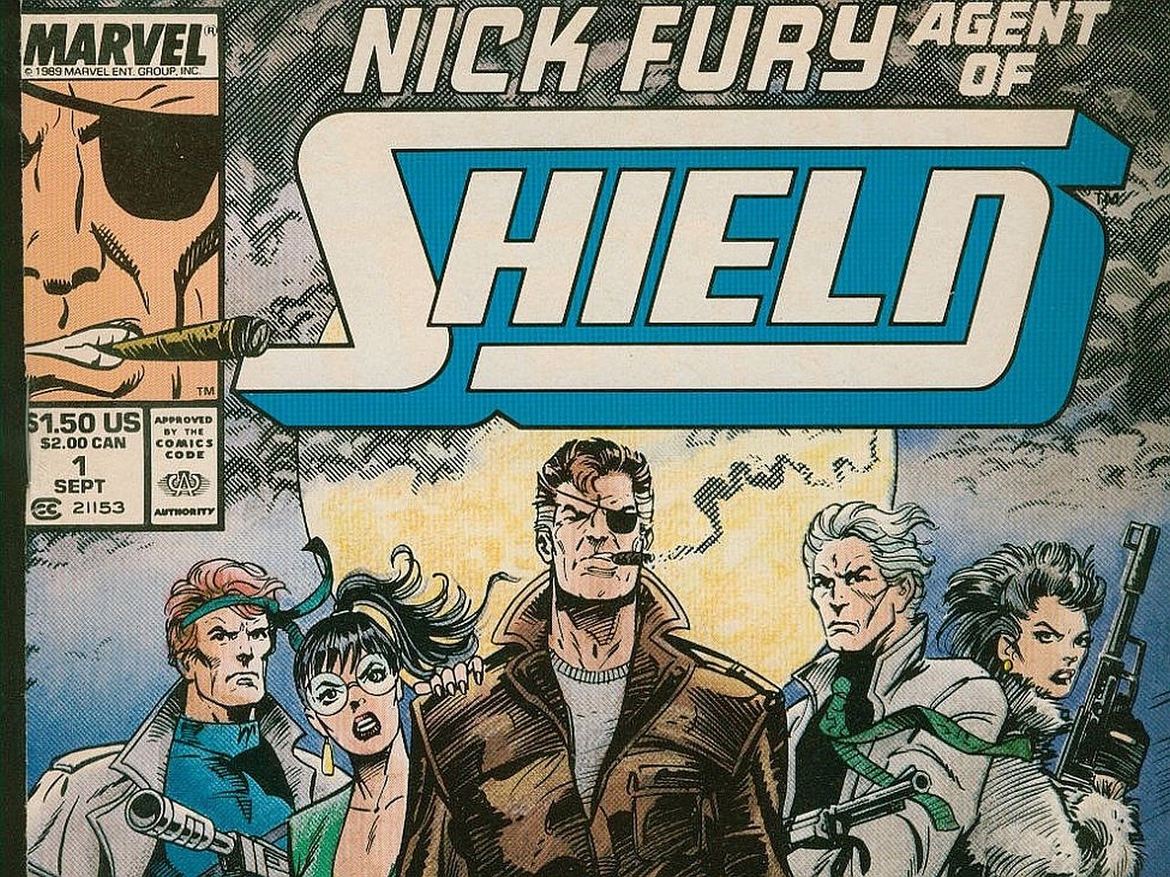 shield Comic Nick Fury Image