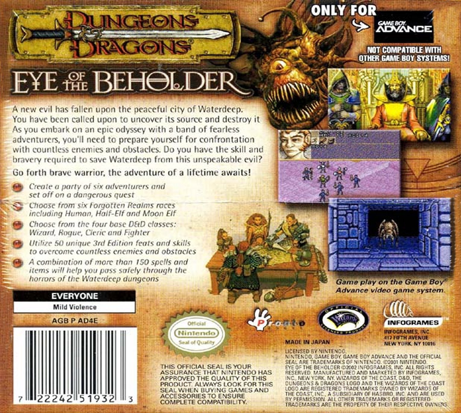 video game Dungeons & Dragons: Eye of the Beholder Image
