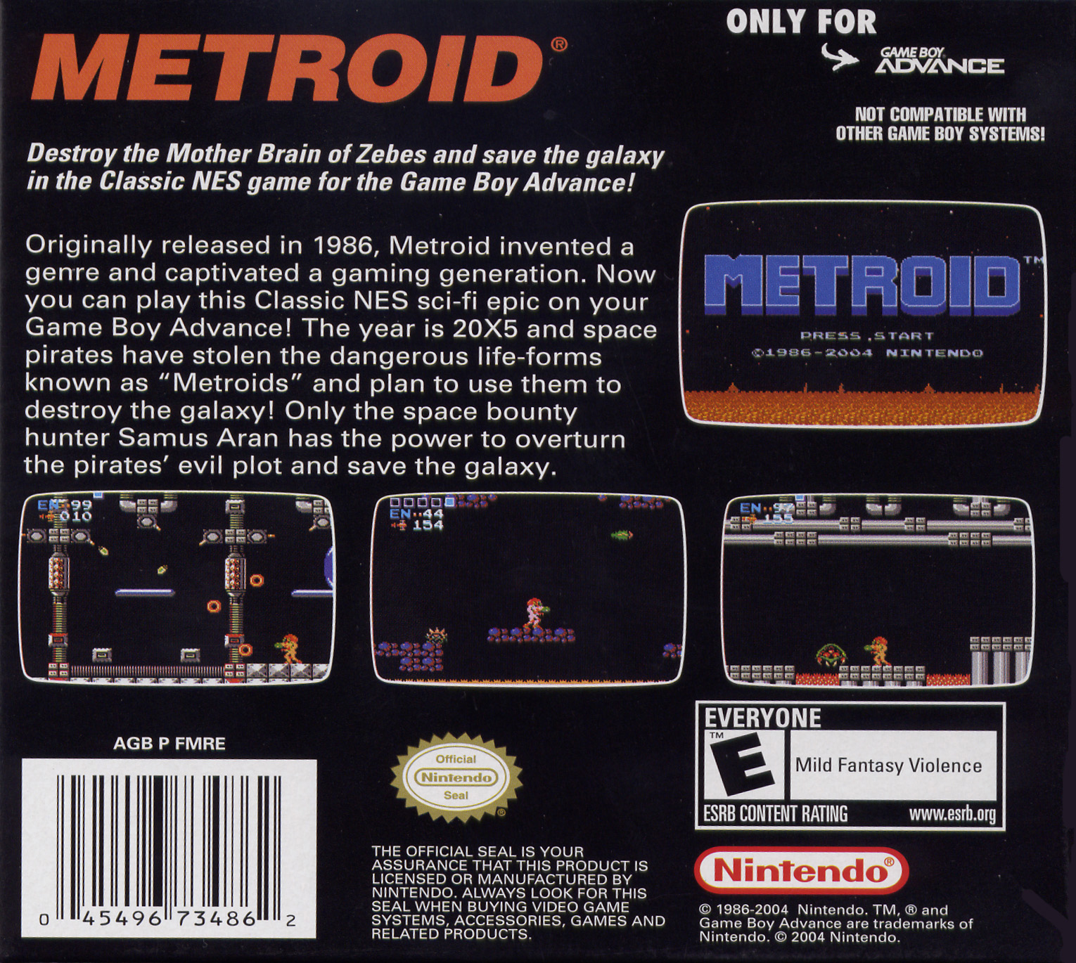 View, Download, Rate, and Comment on this Classic NES Series: Metroid Video...