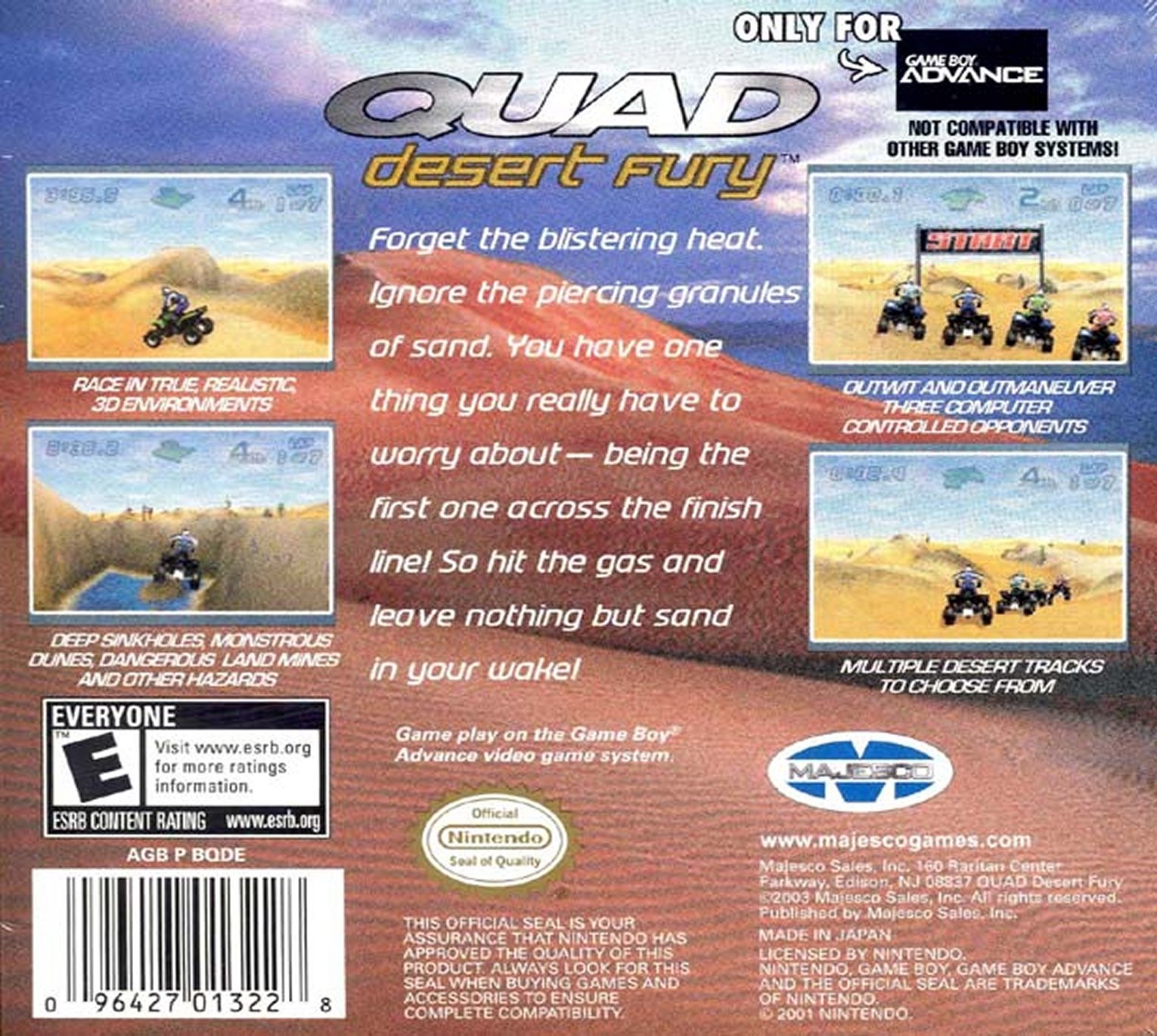 video game Quad Desert Fury Image