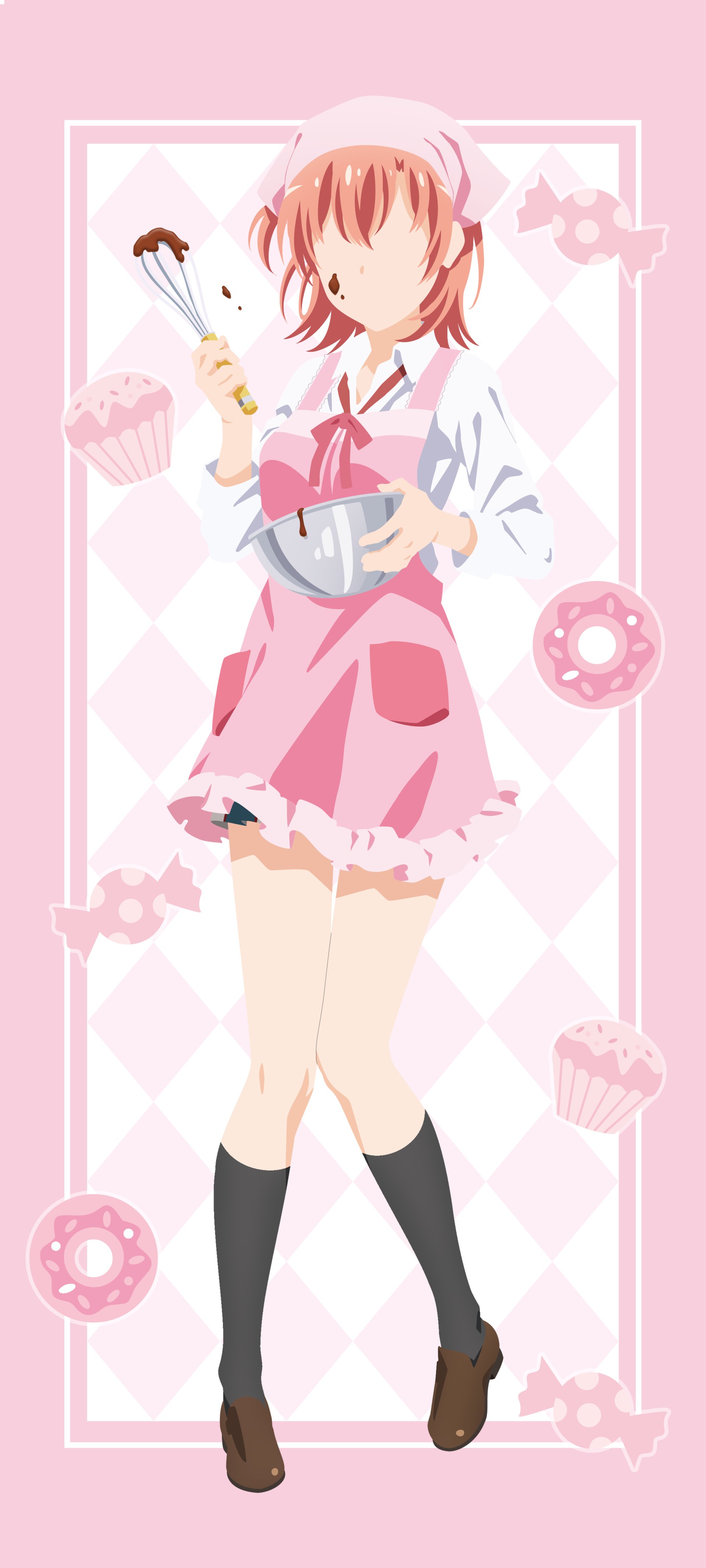 apron Yui Yuigahama minimalist My Youth Romantic Comedy Is Wrong As I Expected Anime My Teen Romantic Comedy SNAFU minimalist anime Image