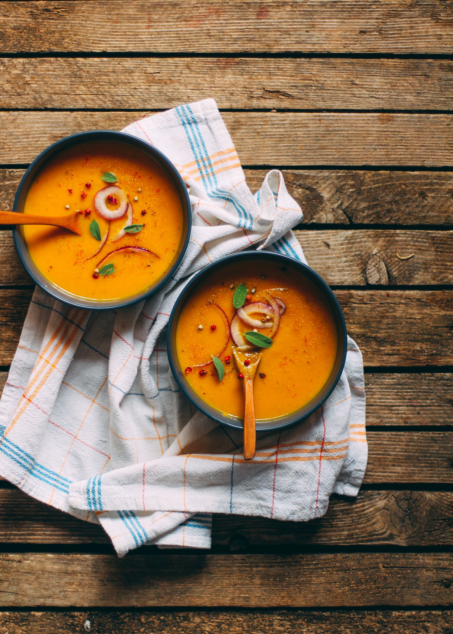  Vegan pumpkin soup with onions by Daniel Cuklev