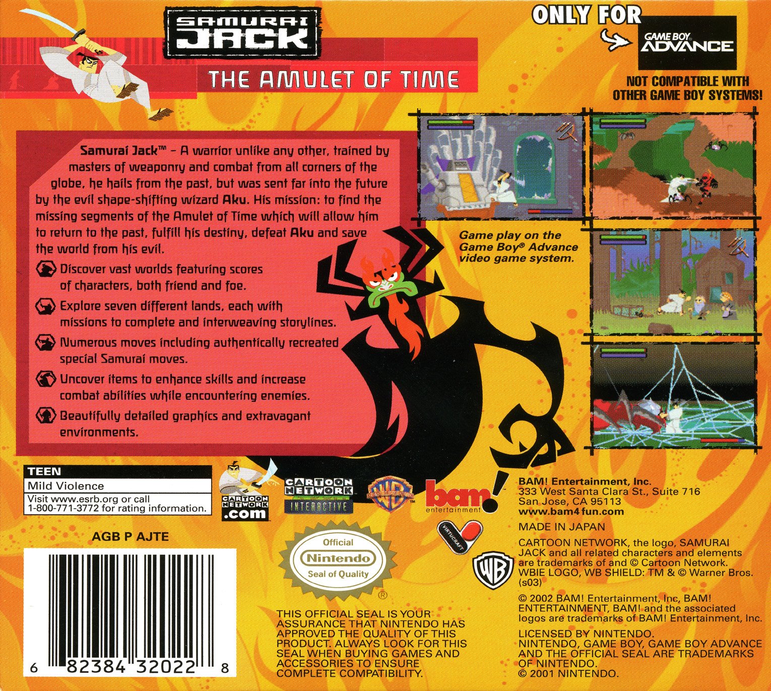 video game Samurai Jack: The Amulet of Time Image