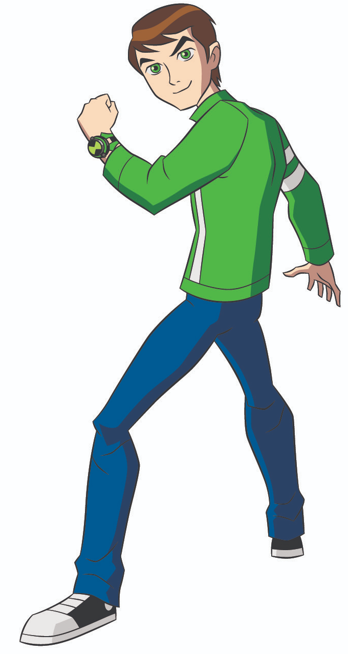 brown hair smile green eyes Omnitrix Ben Tennyson TV Show Ben 10: Alien Force Image