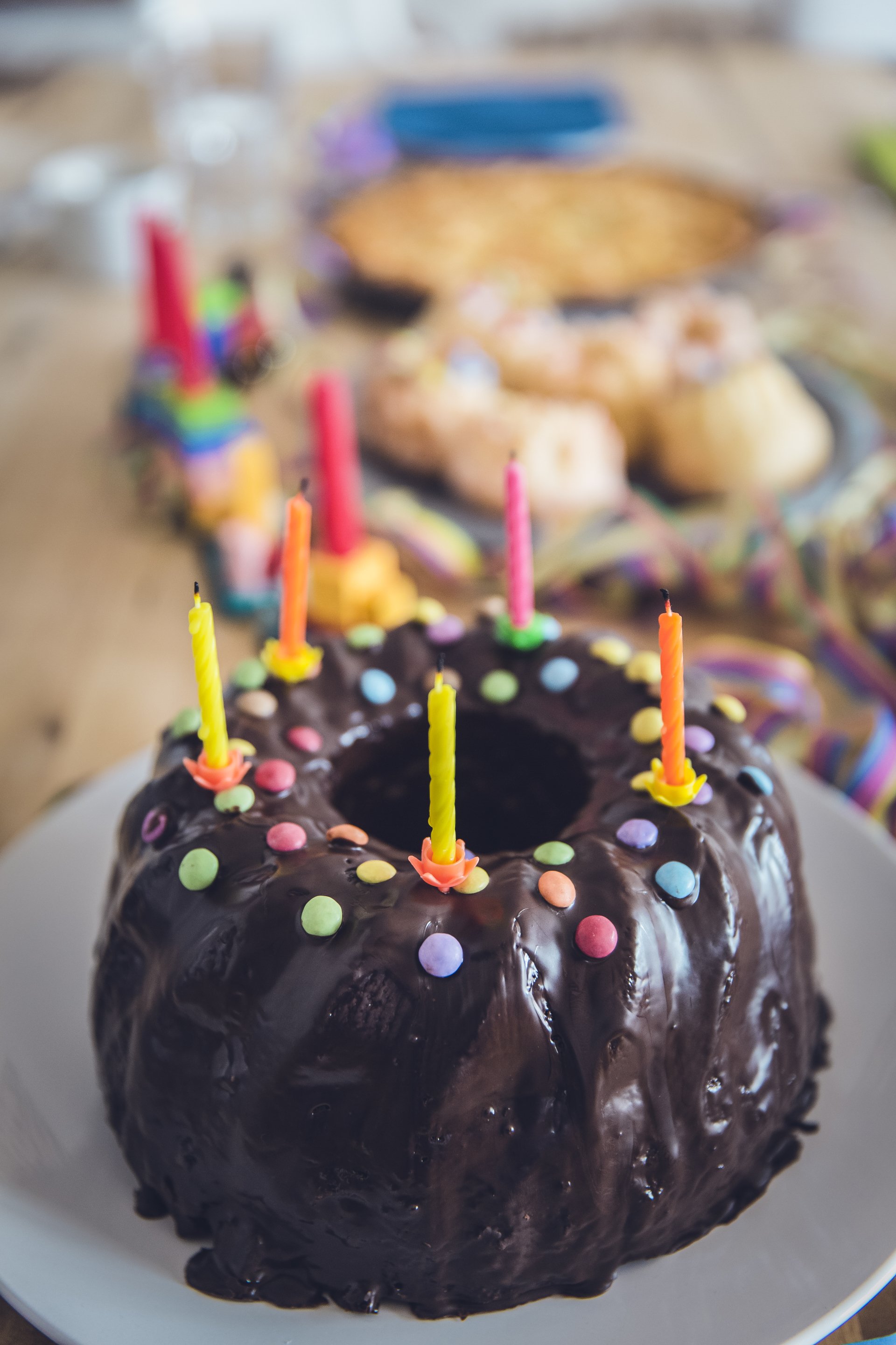  Birthday Party Choco Cake by Markus Spiske