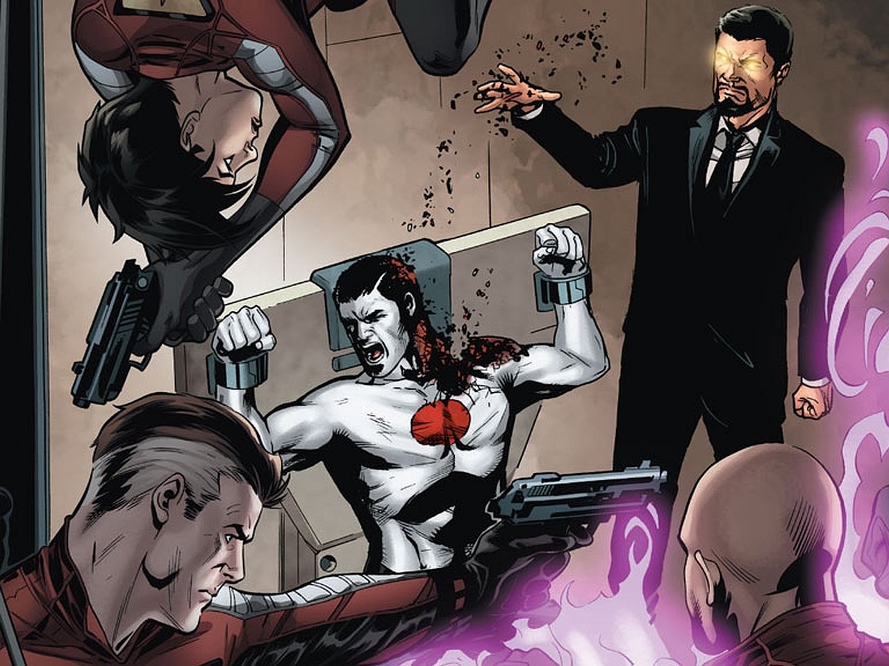 Bloodshot Comic Image