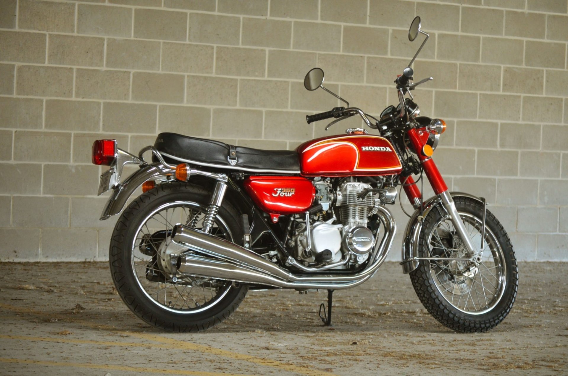 Download Motorcycle Vehicle Honda CB350F Image