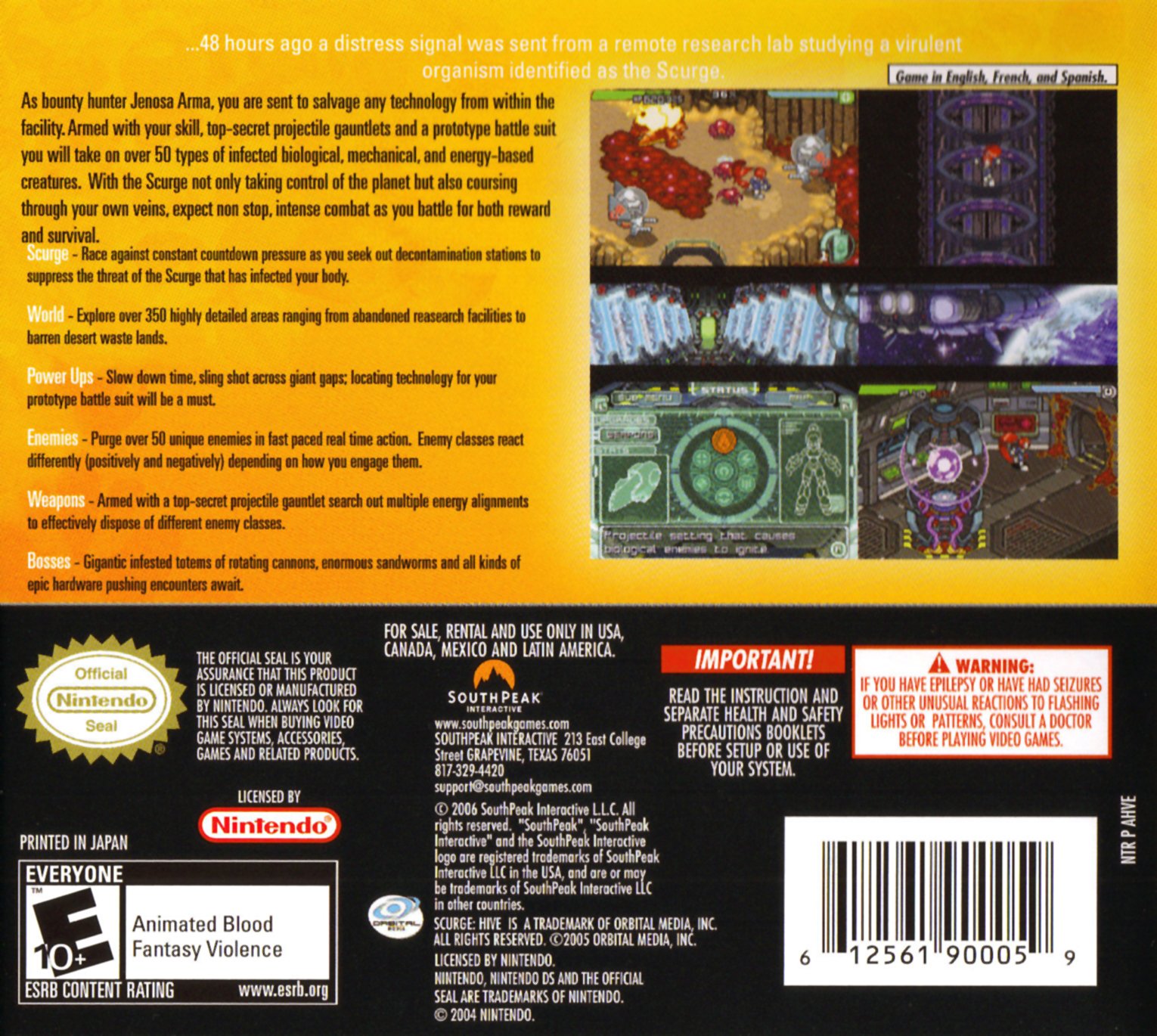video game Scurge: Hive Image