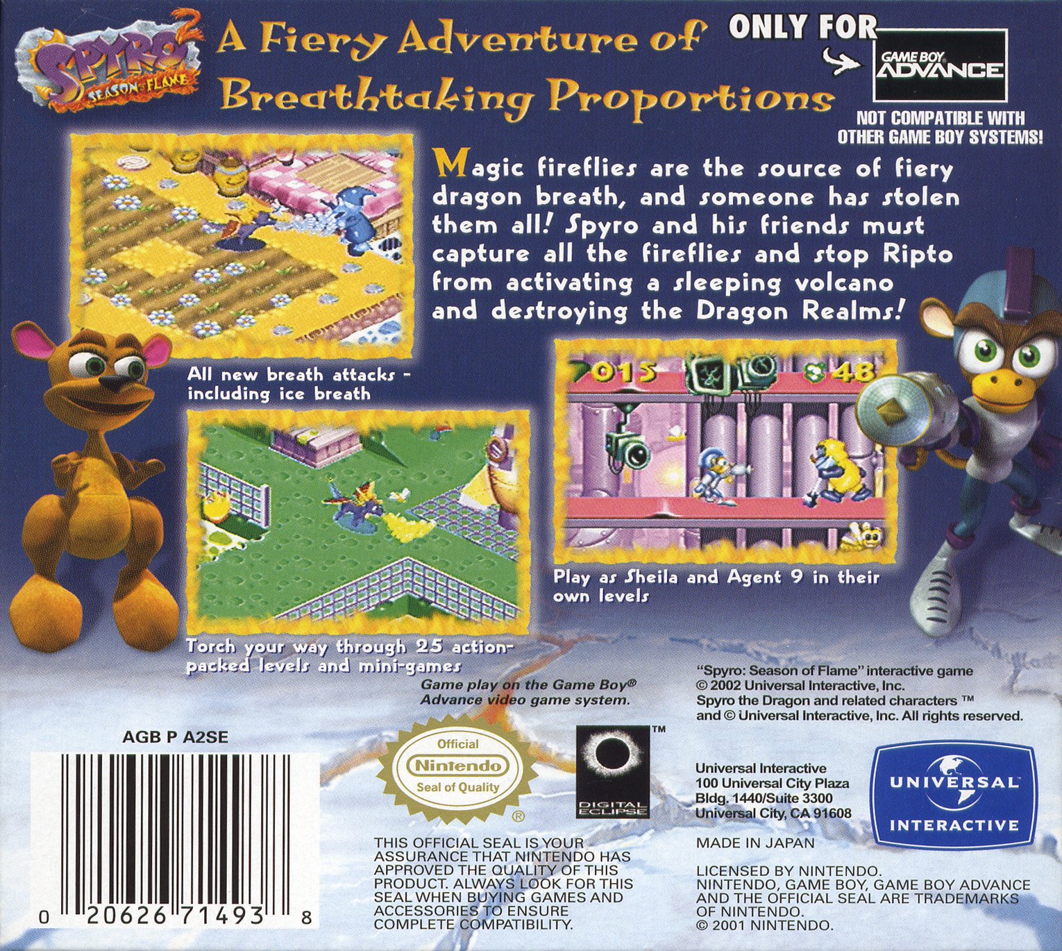 video game Spyro 2: Season of Flame Image