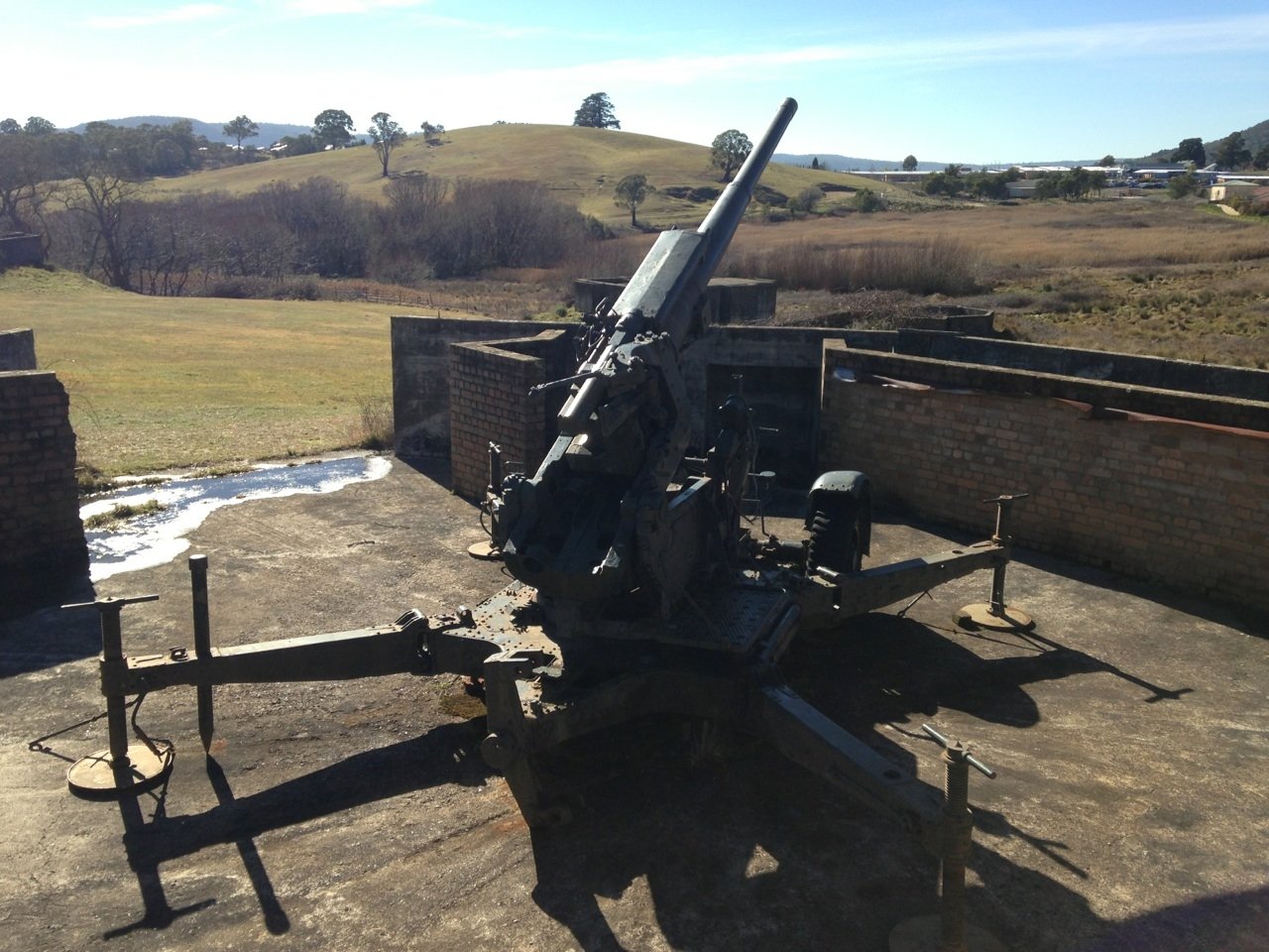  Lithgow Heavy Anti Aircraft Gun Stations and Dummy Station by Lithgow Lens