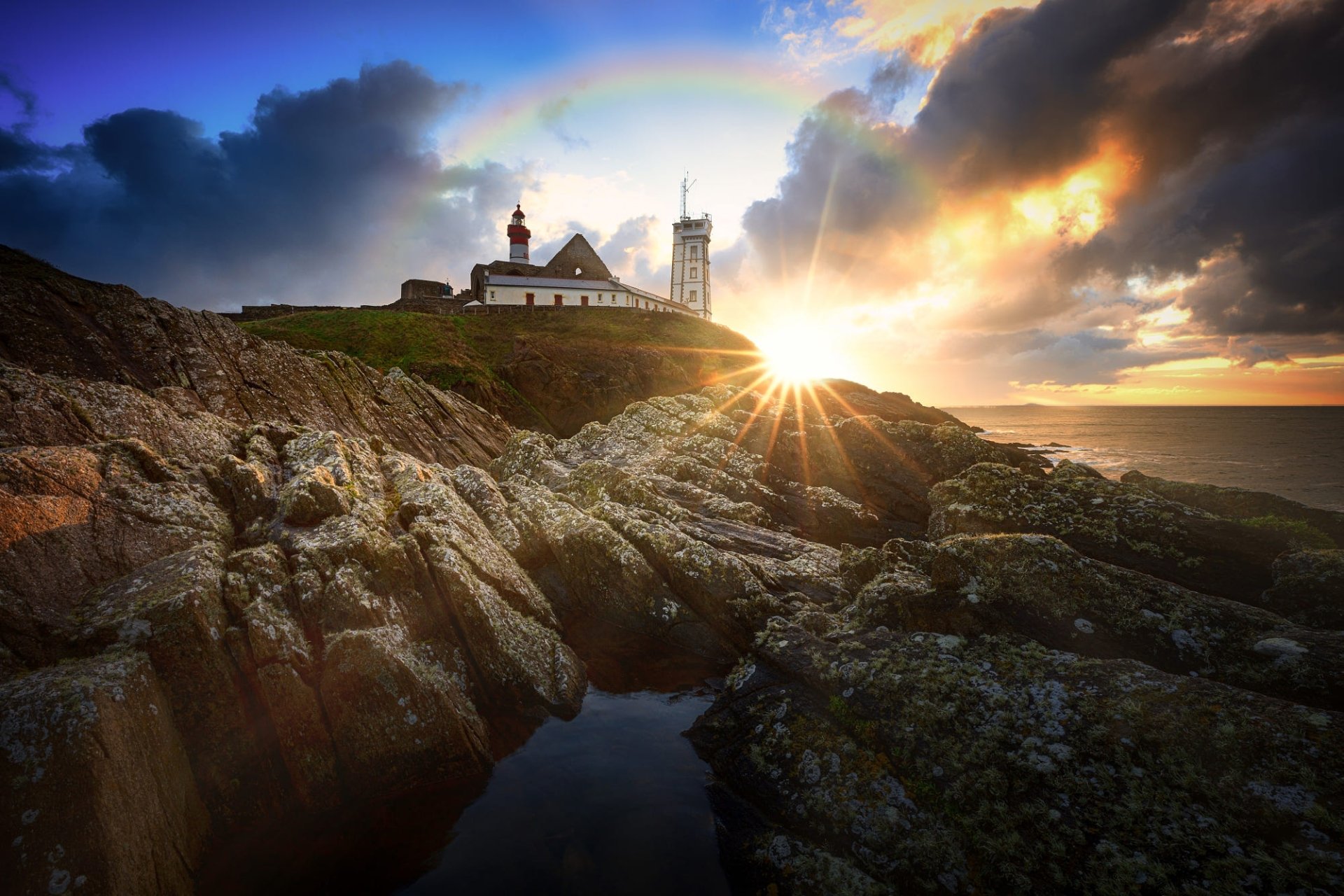 Saint-Mathieu lighthouse, Plougonvelin, France Image - ID: 378174 ...