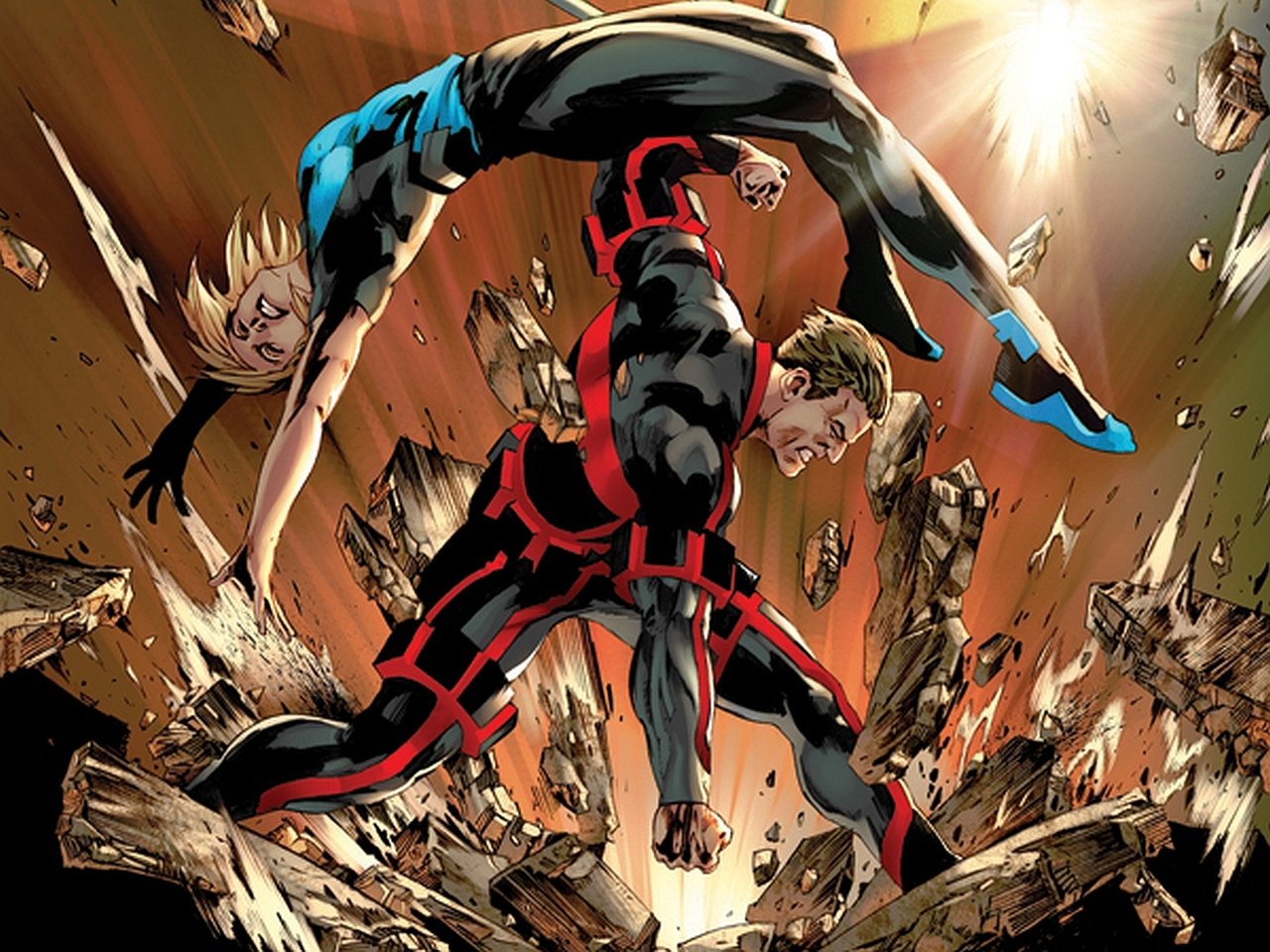 bionic woman Bionic Man Comic the bionic man vs. the bionic woman Image