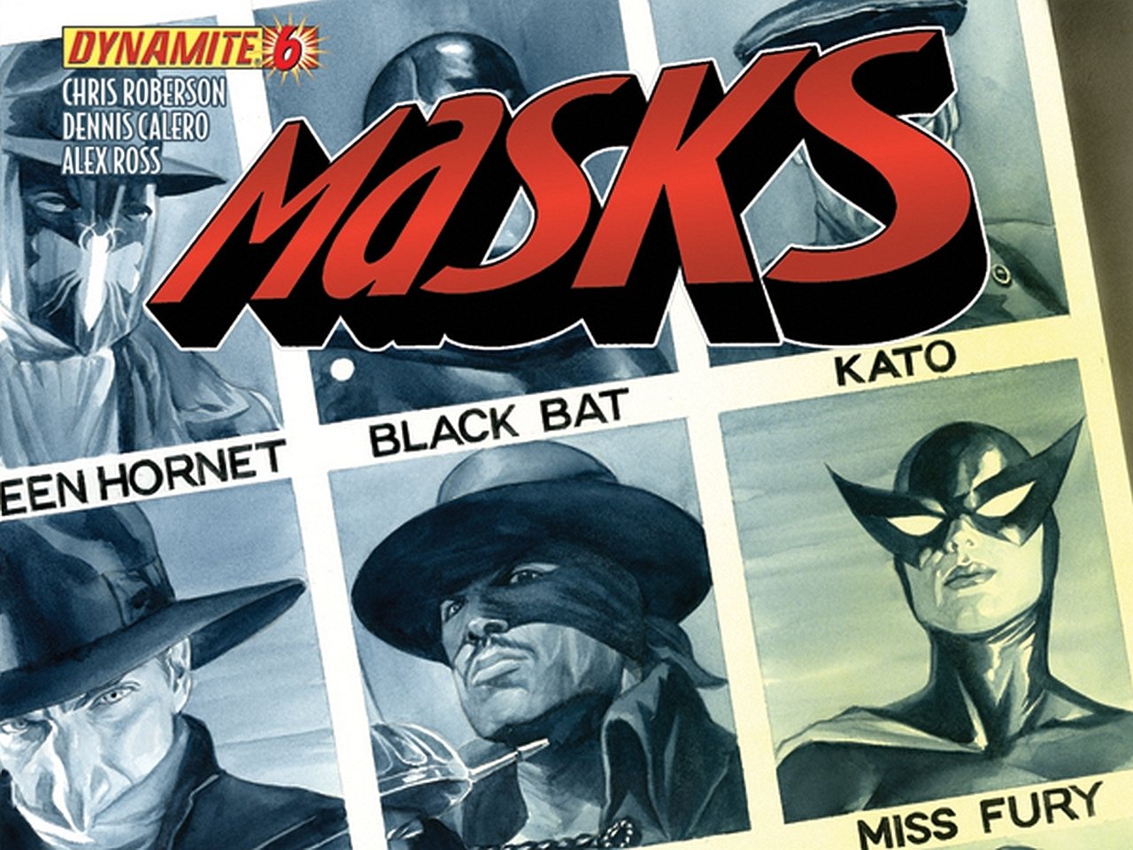 Comic masks Image