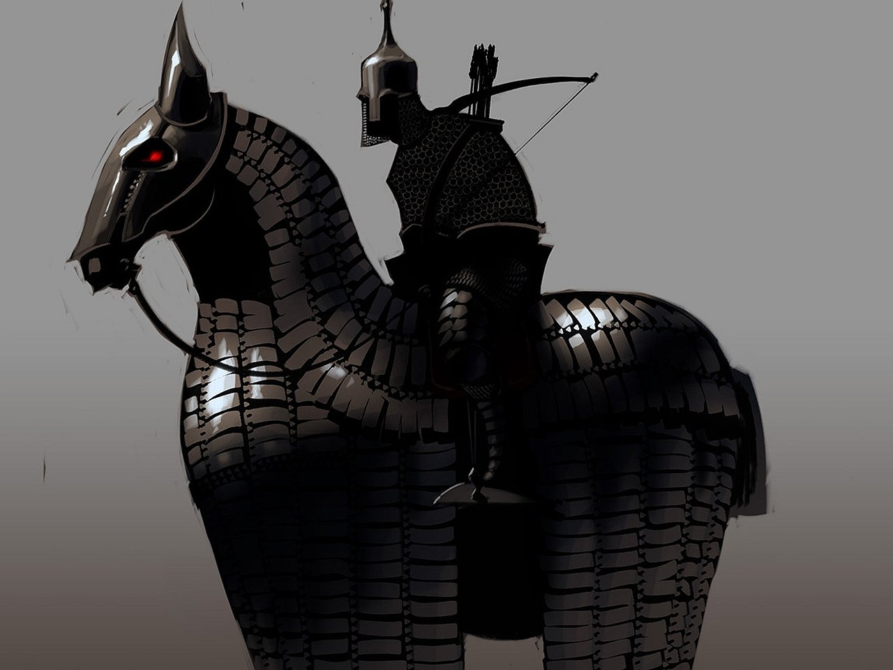 fantasy knight dark armor Image