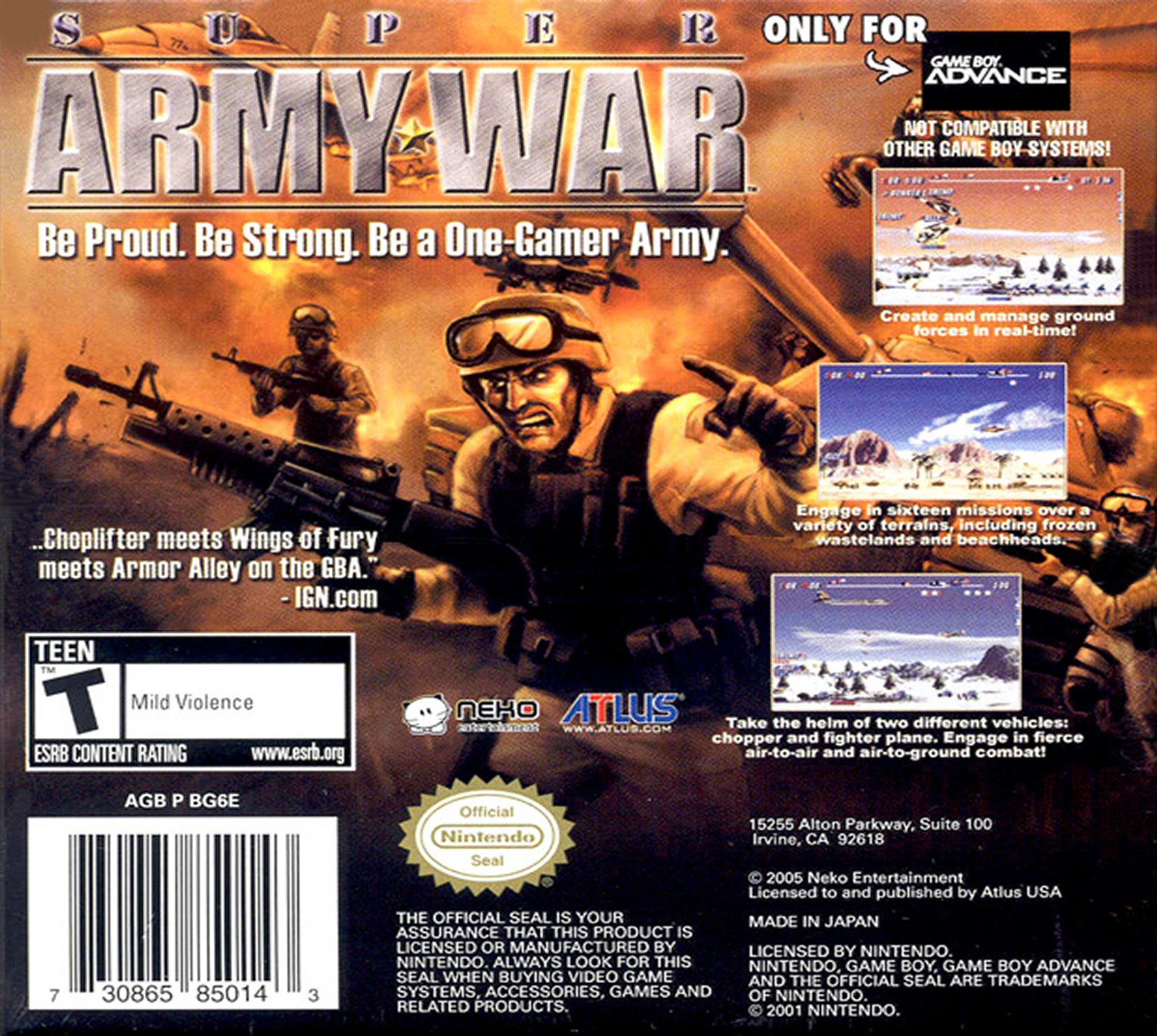 video game Super Army War Image