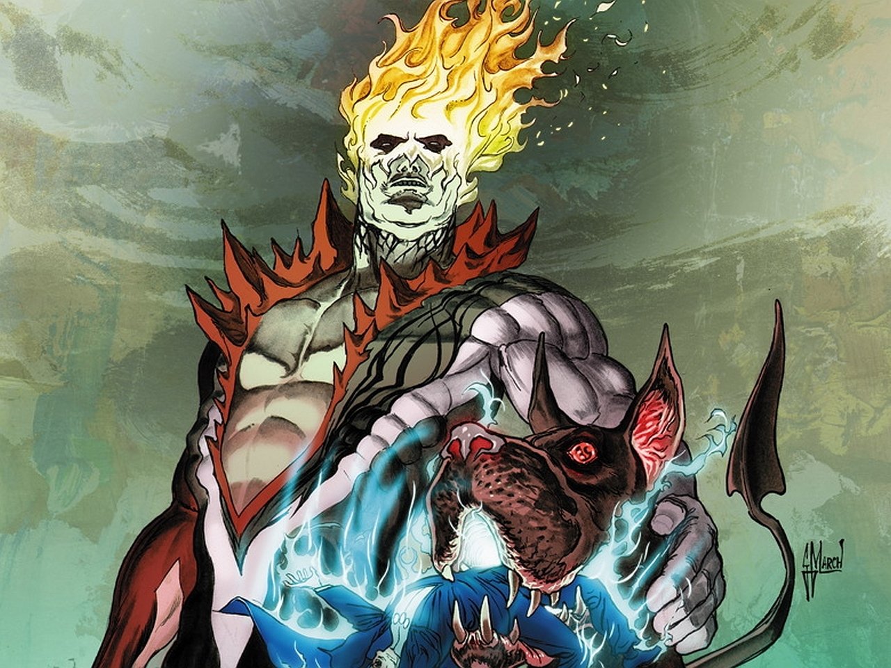 Comic trinity of sin: the phantom stranger Image