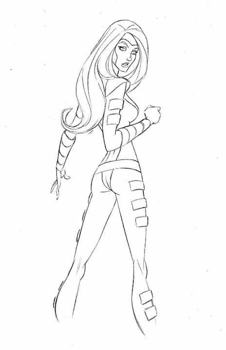concept art Jean Grey TV Show Wolverine and the X-Men Image