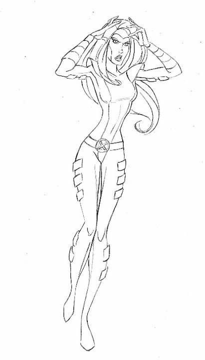 concept art Jean Grey TV Show Wolverine and the X-Men Image