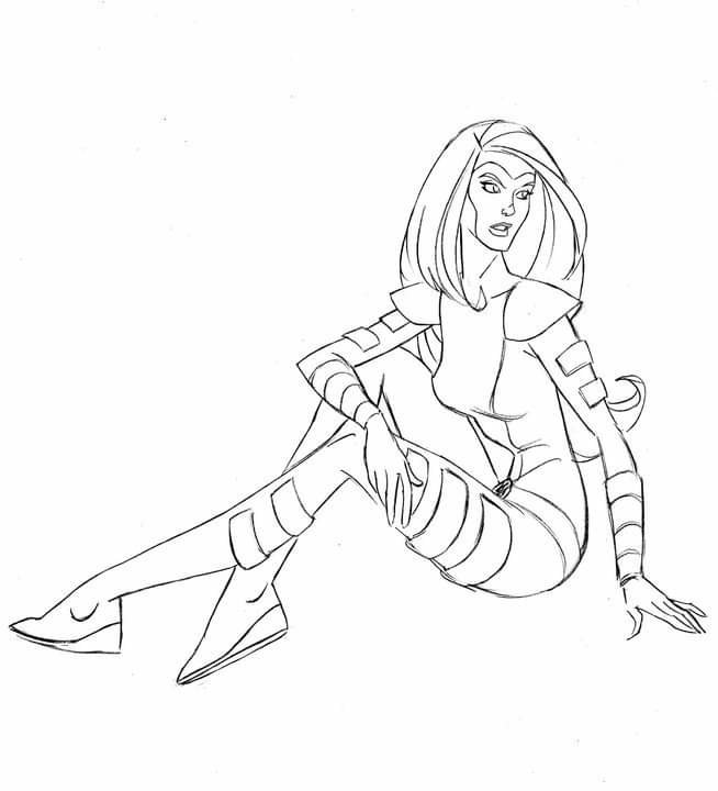 concept art Jean Grey TV Show Wolverine and the X-Men Image