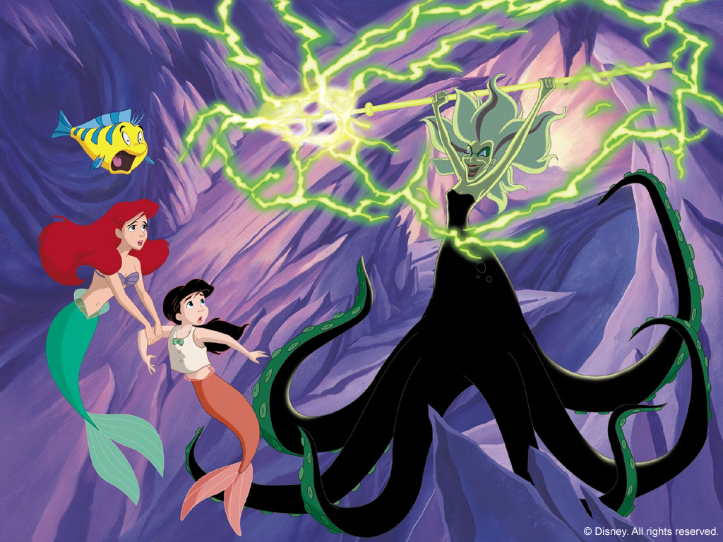 The Little Mermaid 2 Morgana And Ursula