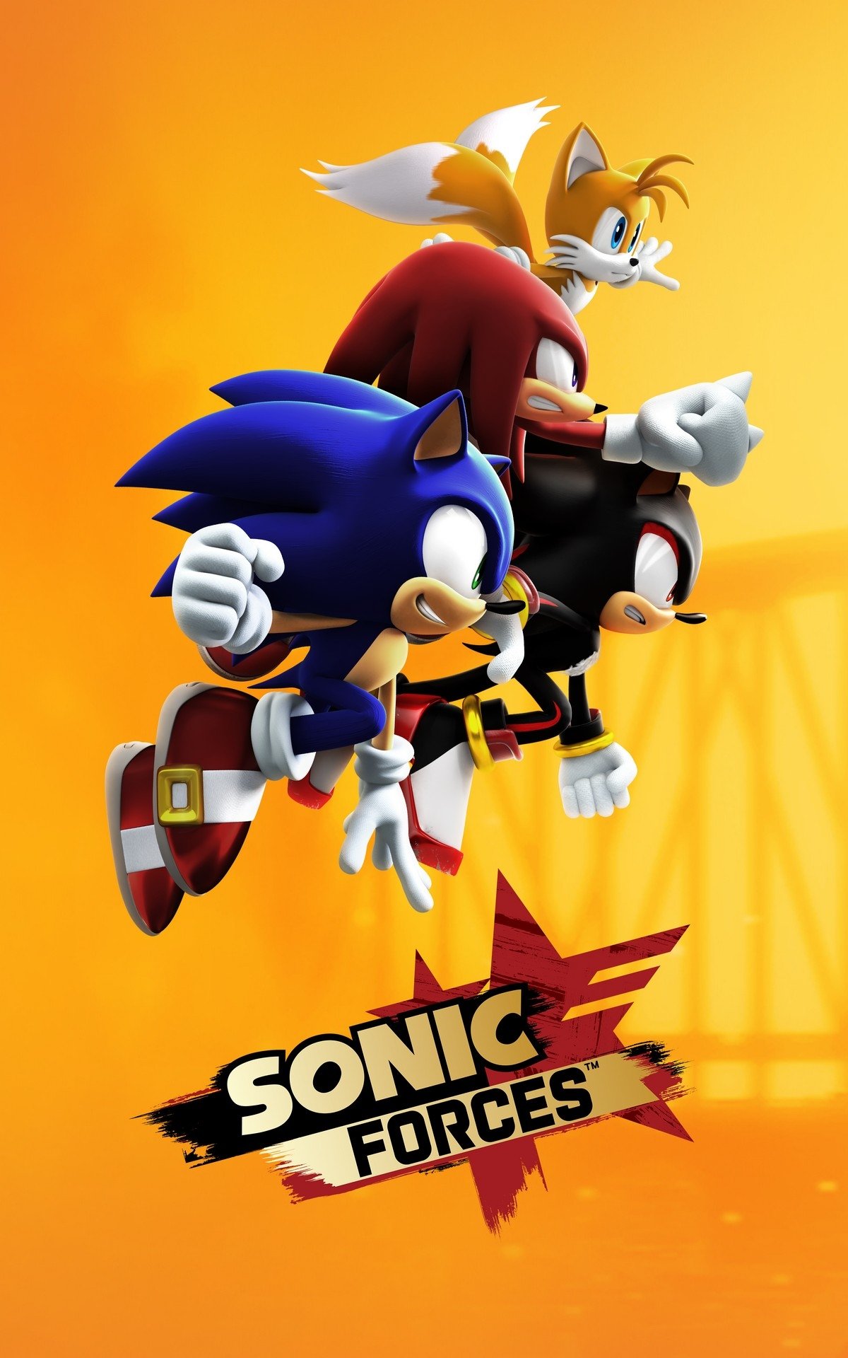 Miles 'Tails' Prower Shadow the Hedgehog Sonic the Hedgehog Knuckles the Echidna video game Sonic Forces: Speed Battle Image