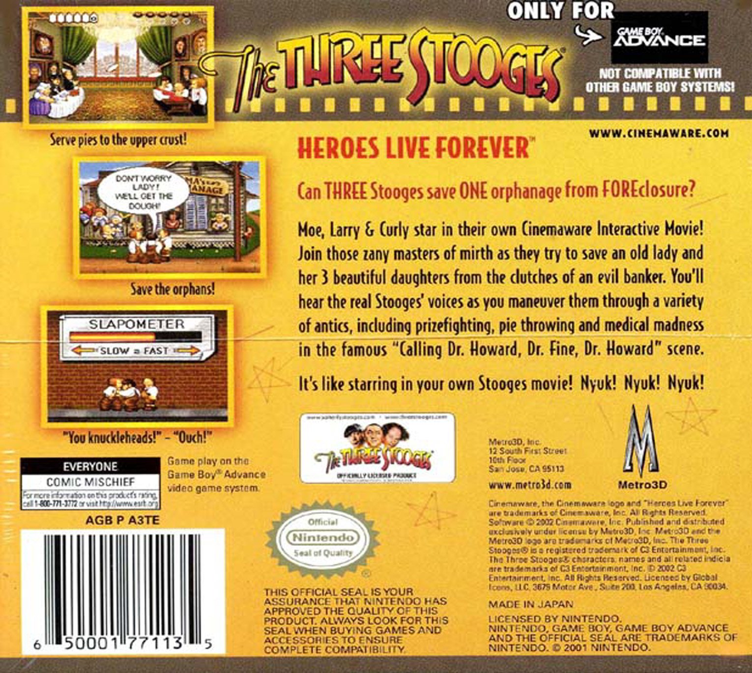 video game The Three Stooges Image