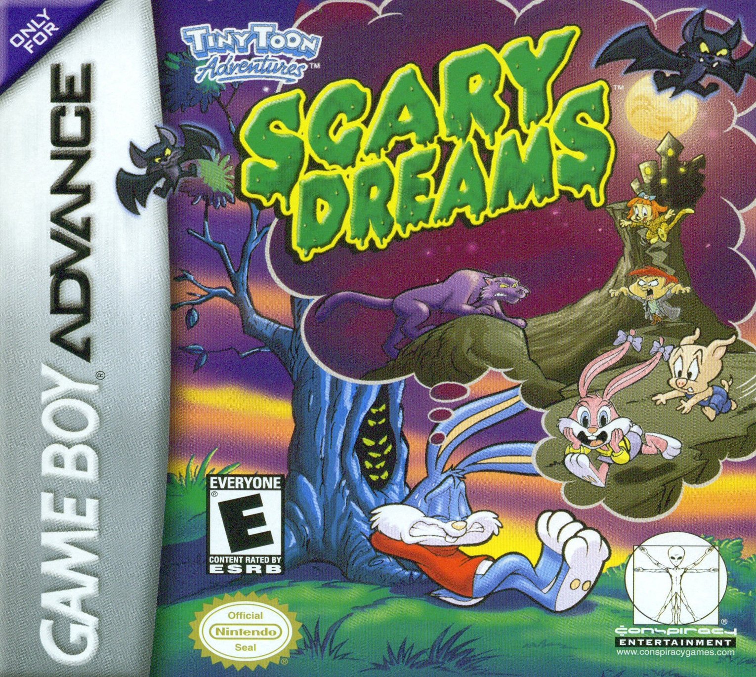 video game Tiny Toon Adventures: Scary Dreams Image