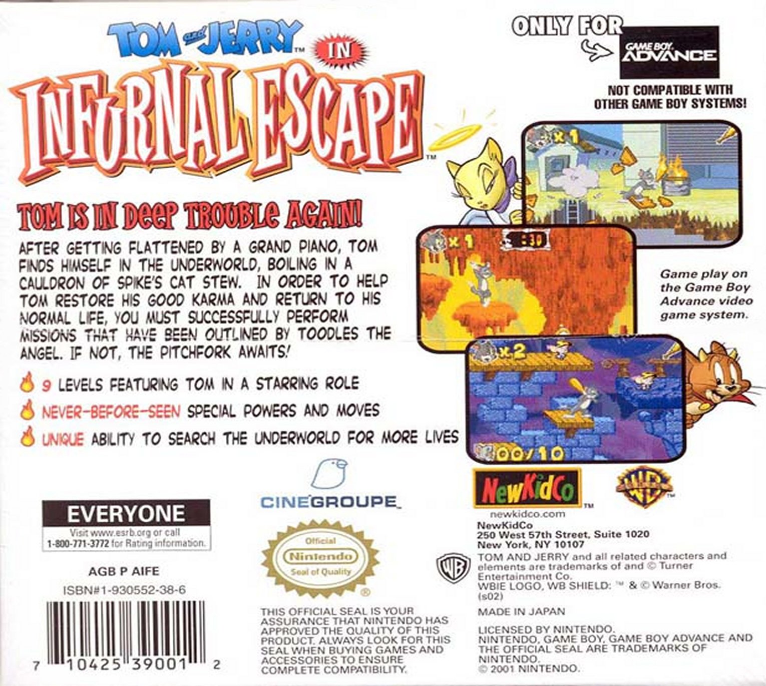 video game Tom and Jerry: Infurnal Escape Image