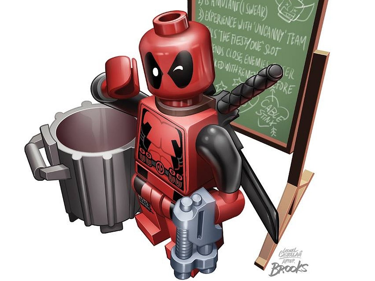 lego Deadpool video game Lego Marvel Super Heroes Image