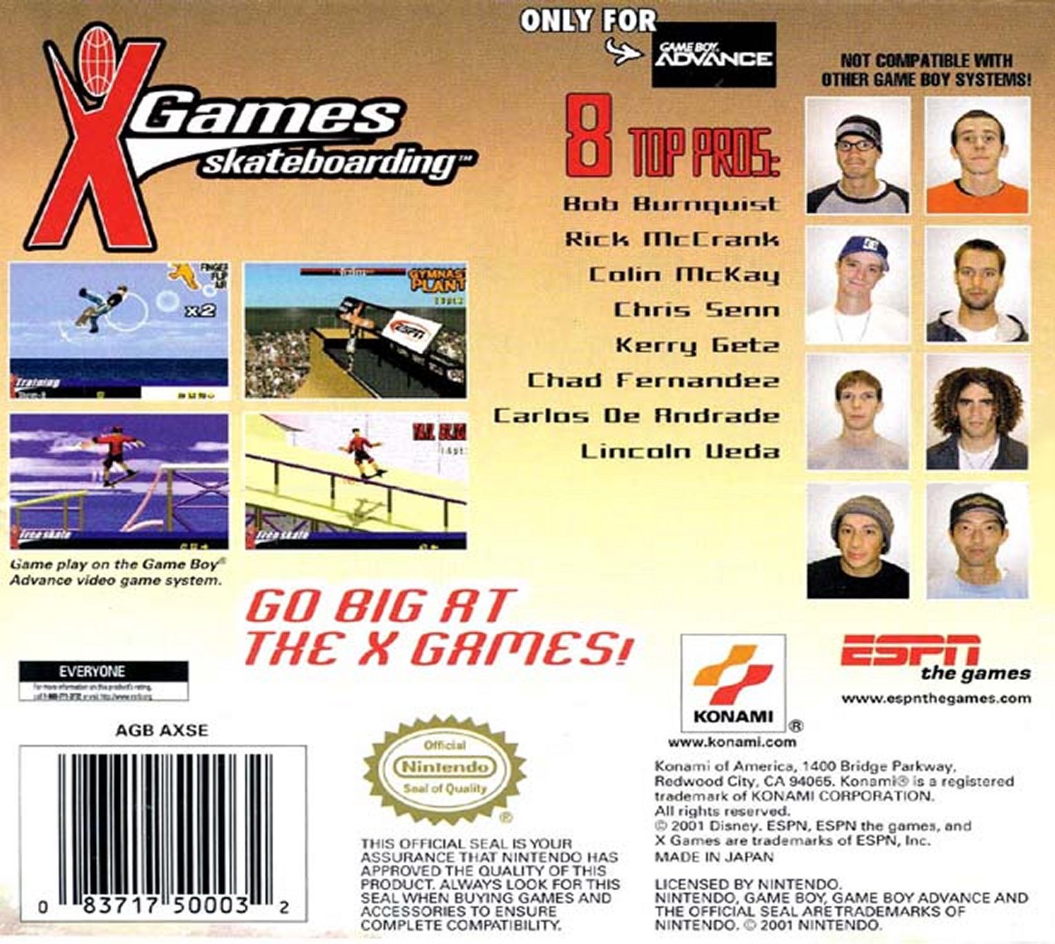 video game ESPN X Games Skateboarding Image
