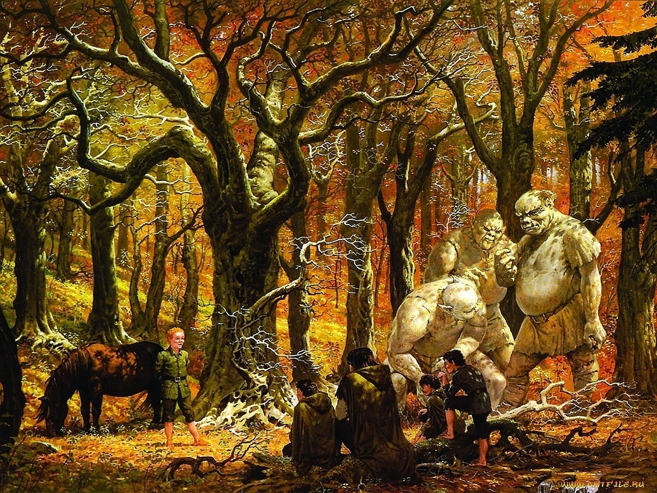 The Lord Of The Rings fantasy troll Image