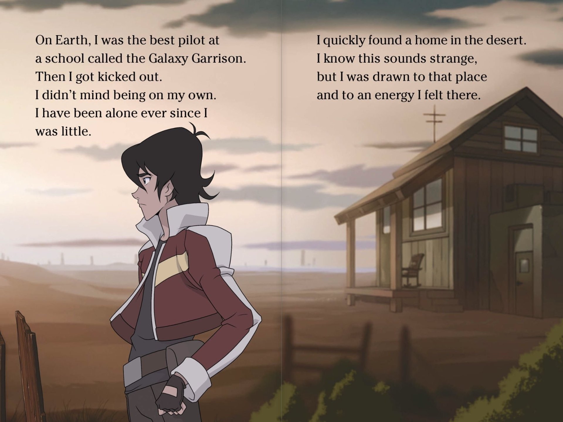 Keith Kogane Keith's Story Voltron Legendary Defender TV Show Image