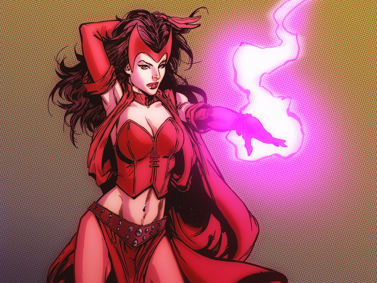 Scarlet Witch. 