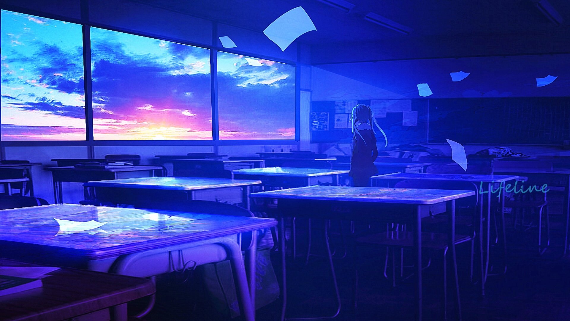schoolgirl Anime room anime room Image