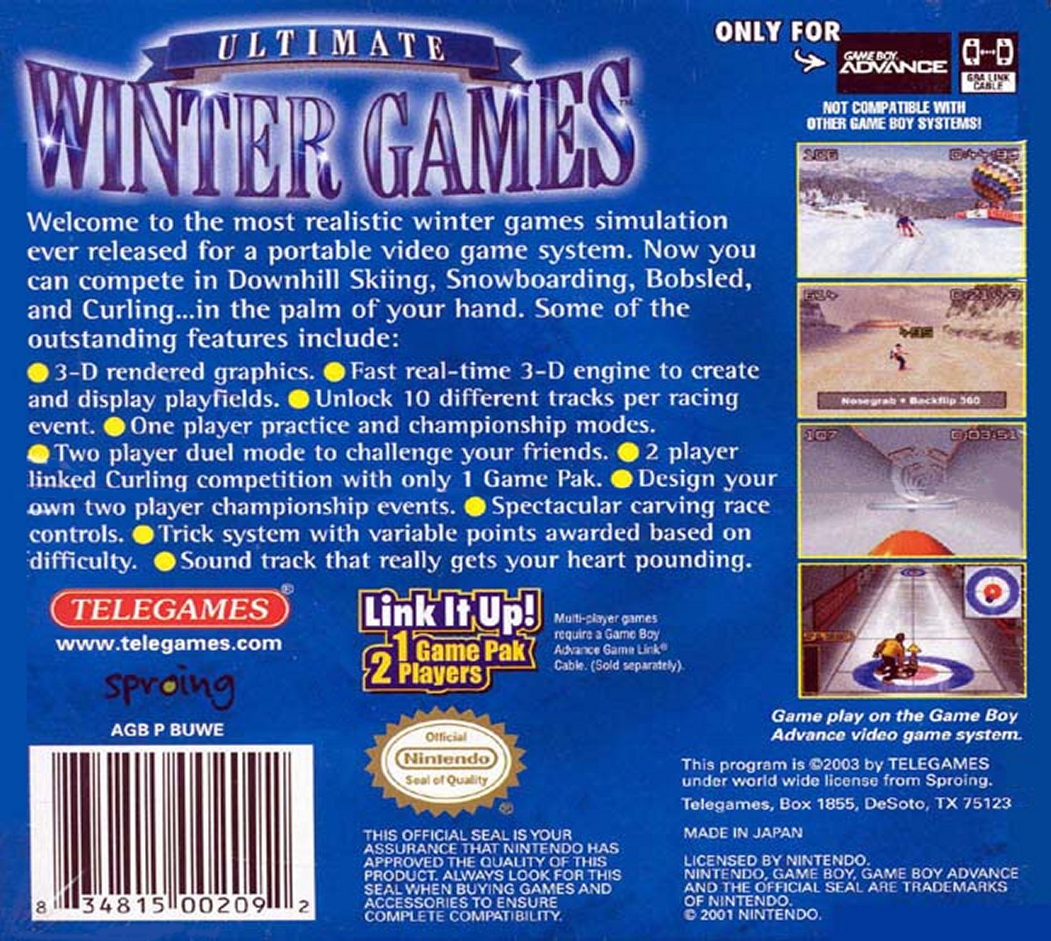 video game Ultimate Winter Games Image