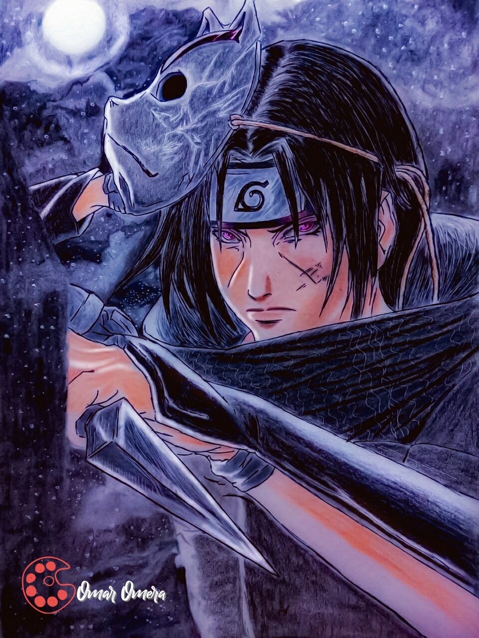  Drawing for itachi uchiha