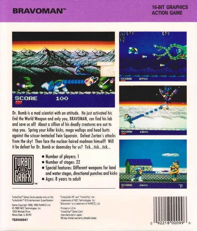 video game Bravoman Image