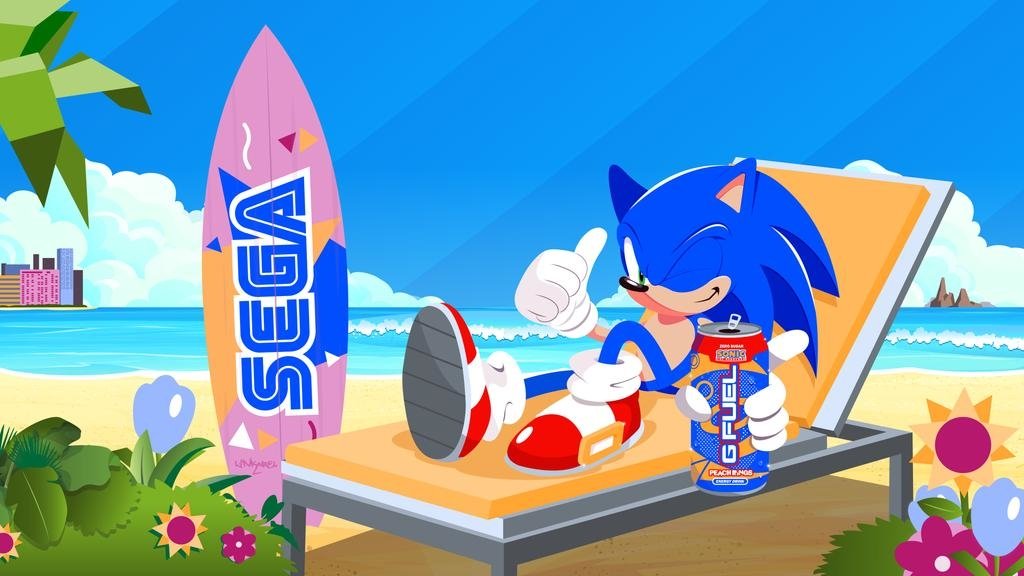  Sonic The Hedgehog summer 2020 by linkabel32