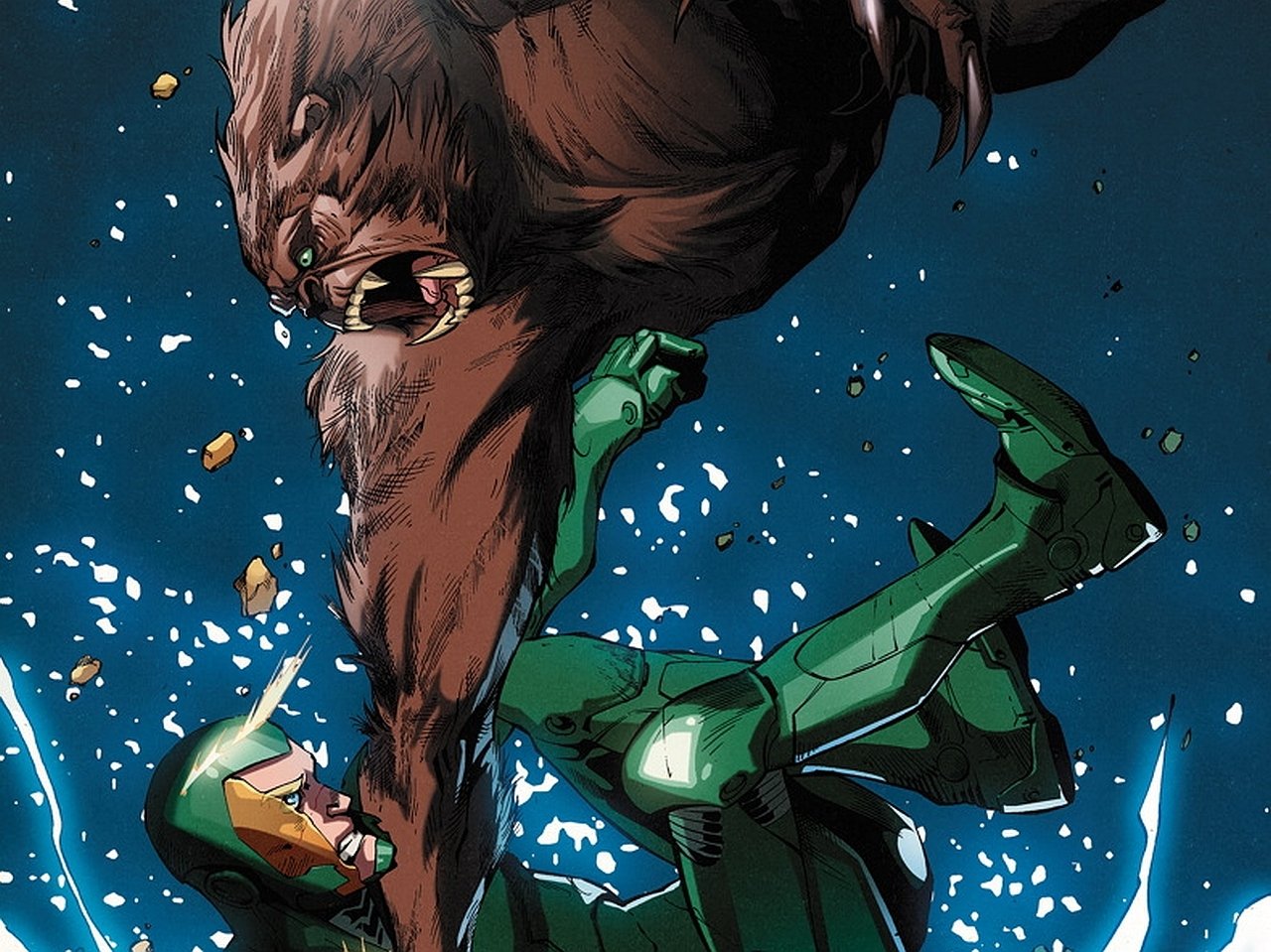 Comic the green team: teen trillionaires Image