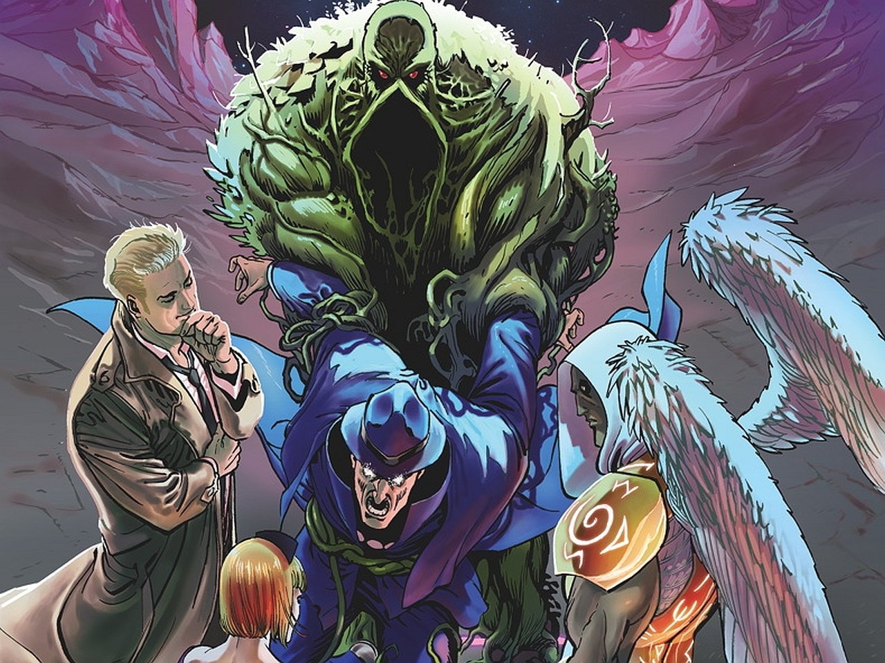 Comic trinity of sin: the phantom stranger Image