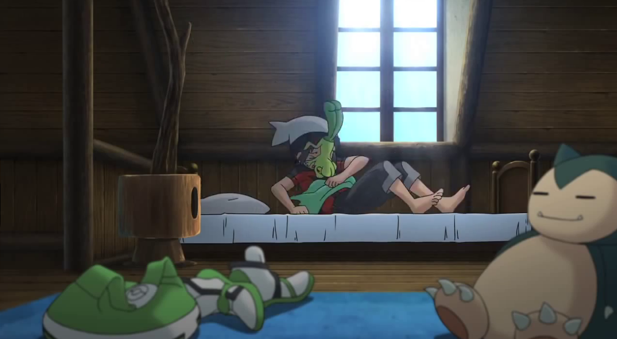 Download Snorlax (Pokémon) Pokémon: Omega Ruby And Alpha Sapphire Pokemon Bed Feet Treecko (Pokémon) Brendan (Pokemon) Video Game Image