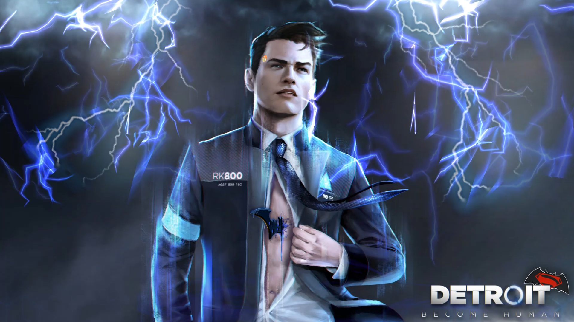  Détroit Bécome Human X Batman