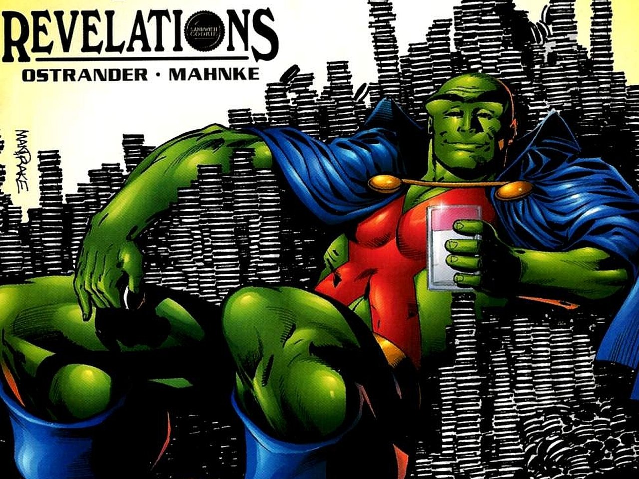 Comic Martian Manhunter Image
