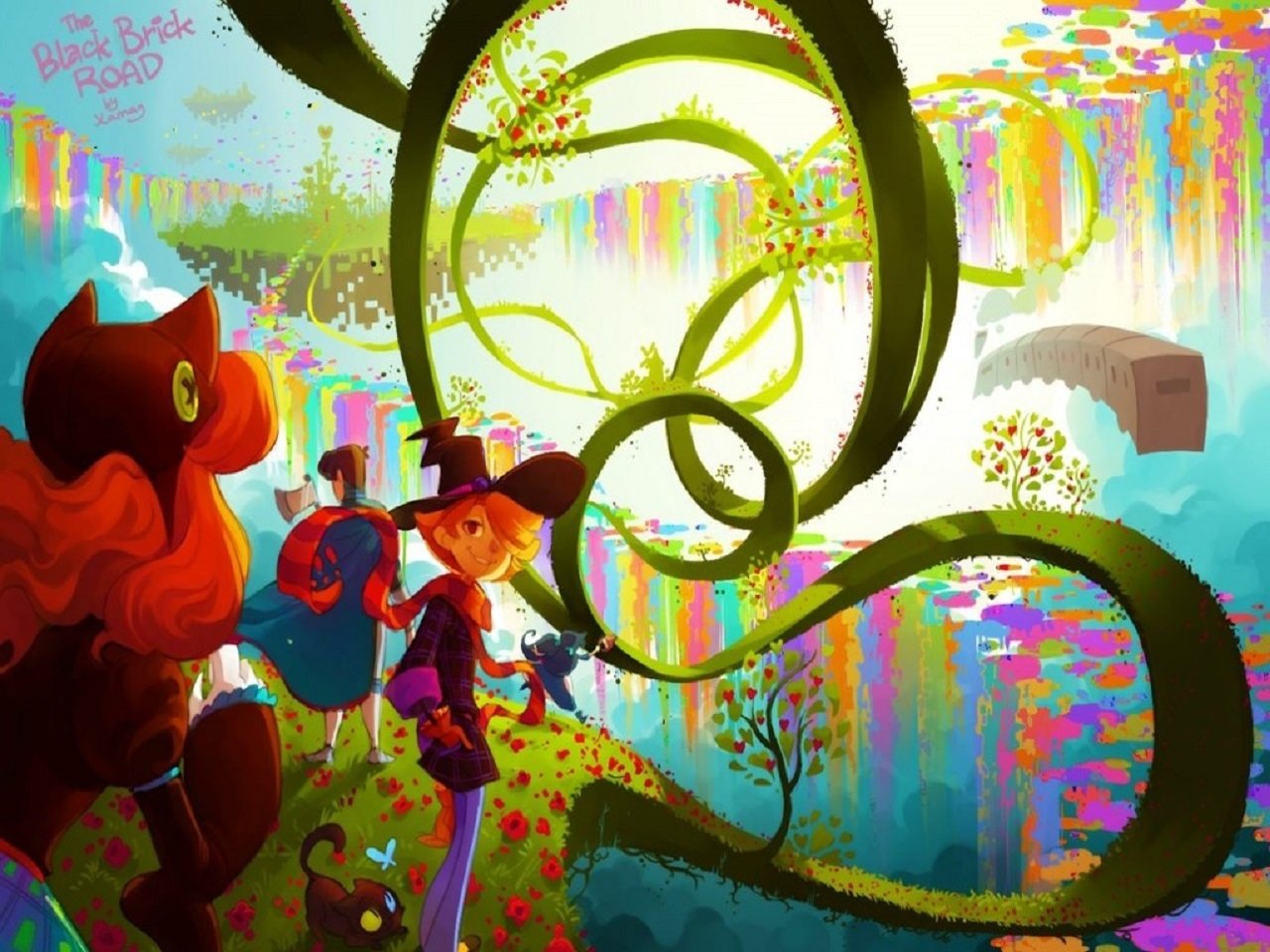  The Black Brick Road by Xamag