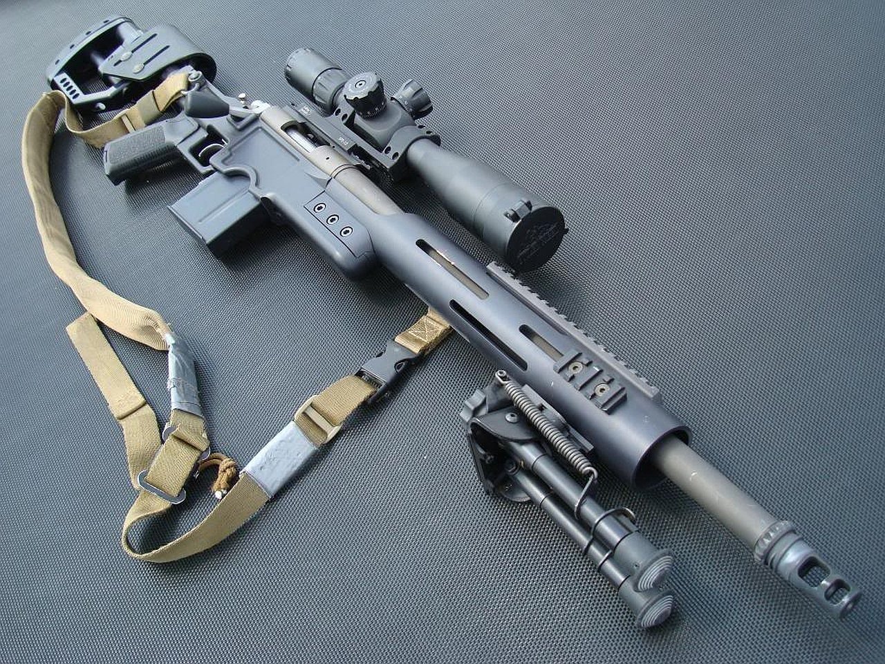 man made sniper rifle Image